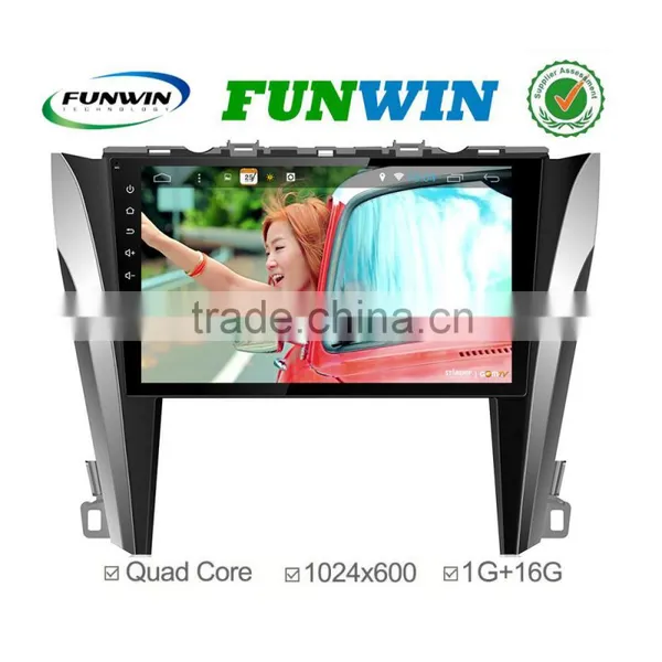 Funwin Android 4.4.2 Car Stereo 2 Din Dvd Gps Player for Toyota Camry 2015 Radio Gps tv Tuner