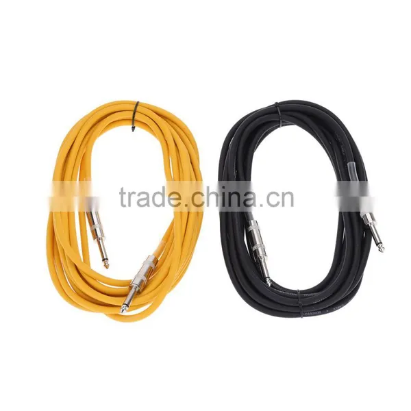 6m / 20ft Guitar Bass Amplifier Cable Professional Instrument Cable Patch Head 6.35mm Jack Plug photo-2