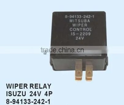 Wiper Relay FOR ISUZU 24V 4P
