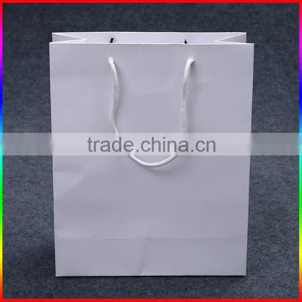 Lens&glasses Printed White Paper Bag for Retail photo-2