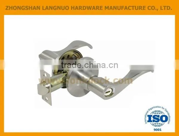 ANSI Standard Zinc Alloy Brass Cylinder Keyed Satin Nickel Door Lock photo-2