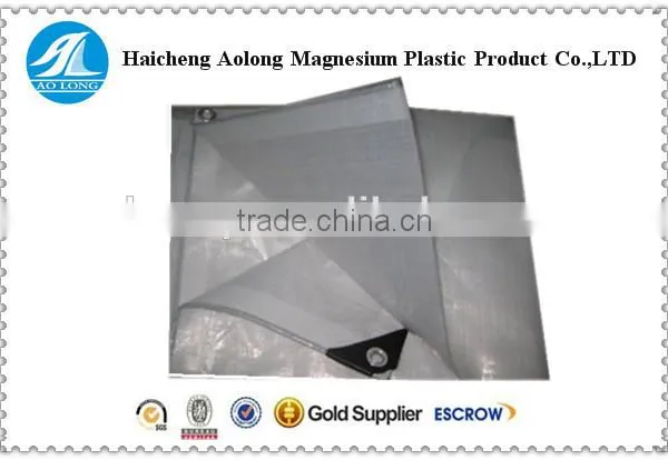 Economy PE Woven Laminated Both Sides Coated Tarpaulon Tarp photo-6