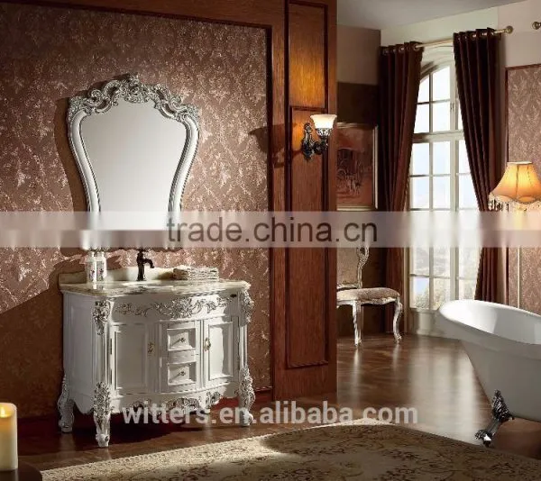 Amazing Shabby Chic Bathroom Vanities Floor Tiles Ideas WTS1602 photo-4