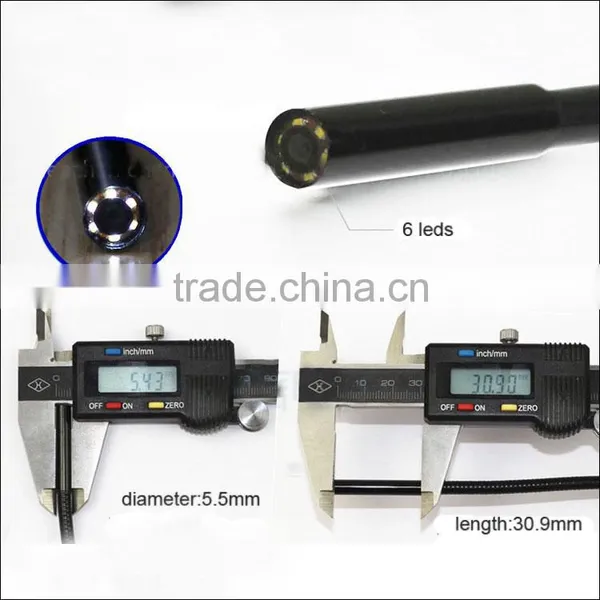5.5mm Portable Mini Camera Diameter Cable Length 3m Waterproof Endoscope photo-2