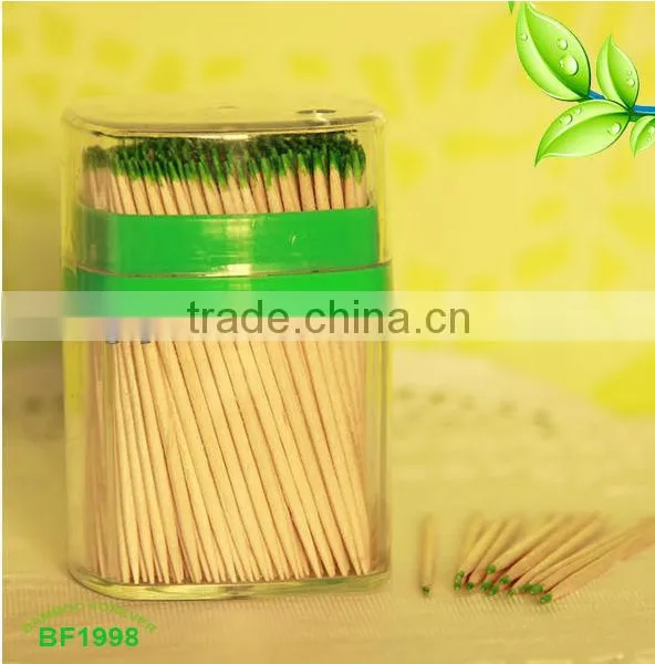 Double Tips Bamboo Toothpicks Minted