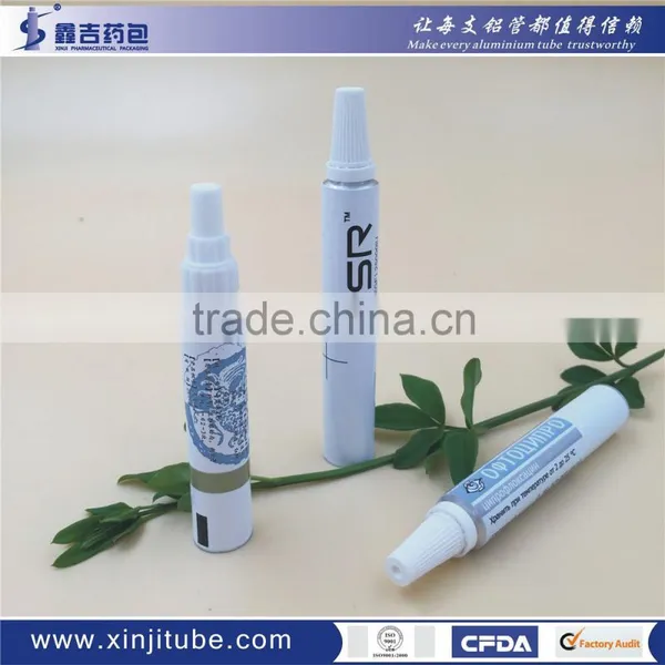 British Standard Sterile Pharmaceutical, Cosmetic Packaging Aluminum 5 Gram Tube