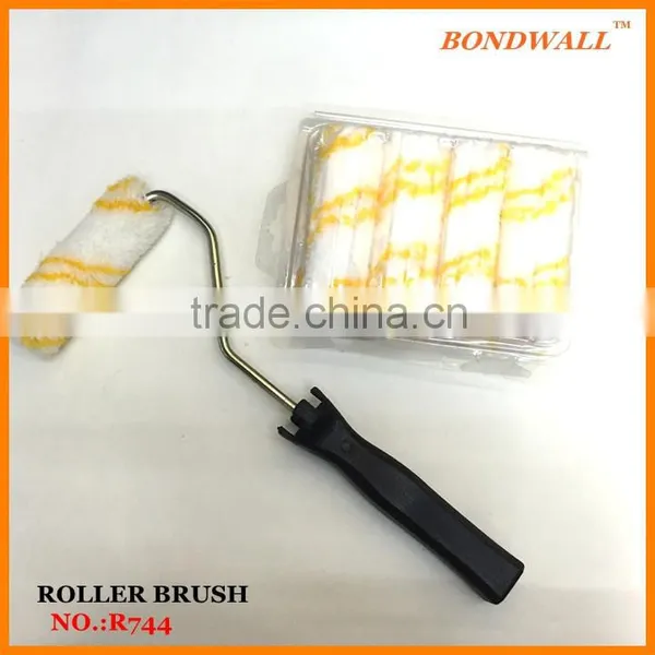 4" 10cm Hot Selling Cheap Oil Paint Roller Brush MINI ROLLER