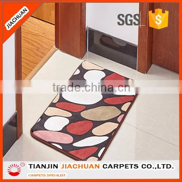 Polyester Antislip Plain Cheap Fancy Door Mat photo-6
