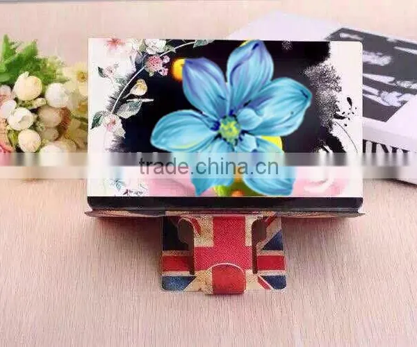 Wholesale Ultralight PU Mobile Phone LCD Screen Magnifier With Folding Style photo-5