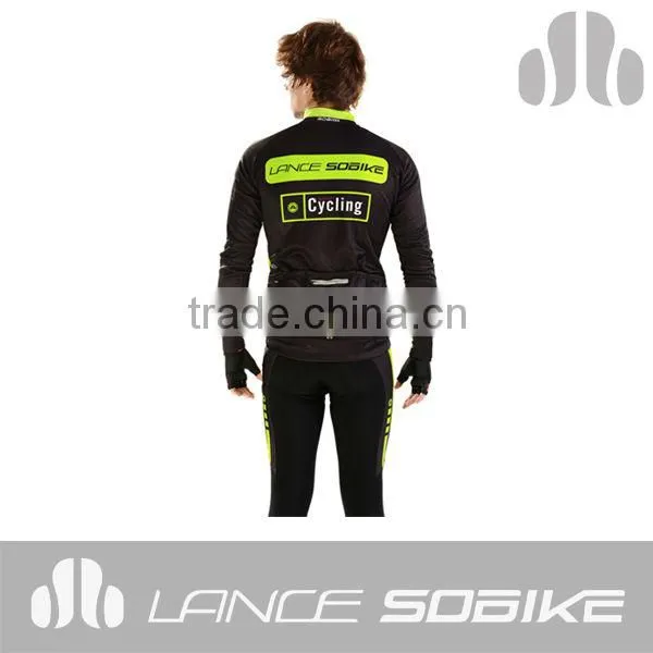 Plus Size 2XS-5XL 3D Anatomical Cutting Performance for Recreational Riders Windproof Cycling Fleece Jersey