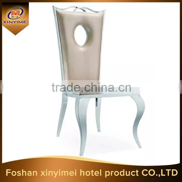 High Grade Home Dining Stainless Steel Chair photo-3