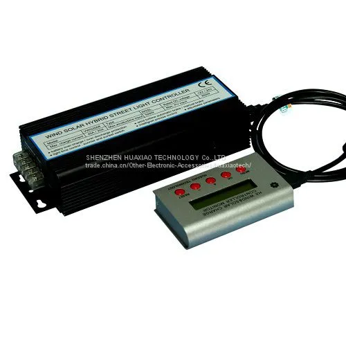 Solar Wind Generator LED Street Light Hybrid Charge Controller With Time and Light Control MPPT Funtion
