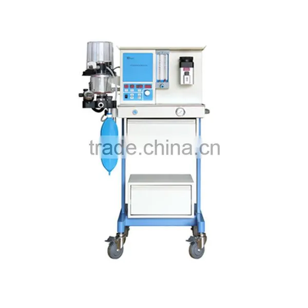 Hot Sale Price Hospital Equipment Single Vaporizer Stainless Steel Trolley Movable Universal Anesthesia Machine photo-2