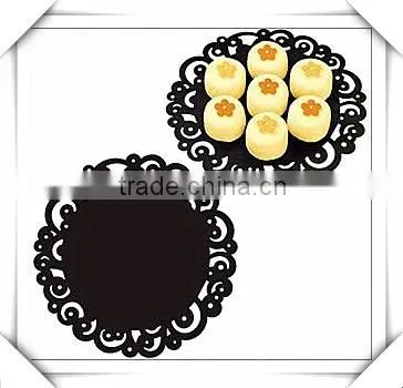 New Style Assort Colored Paper Gold Foil Doilies Baking Cups Doilies Baking Tool photo-6
