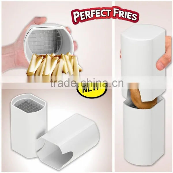 New Perfect Fries One Step French Fry Cutter Potato Chip Slicer photo-2