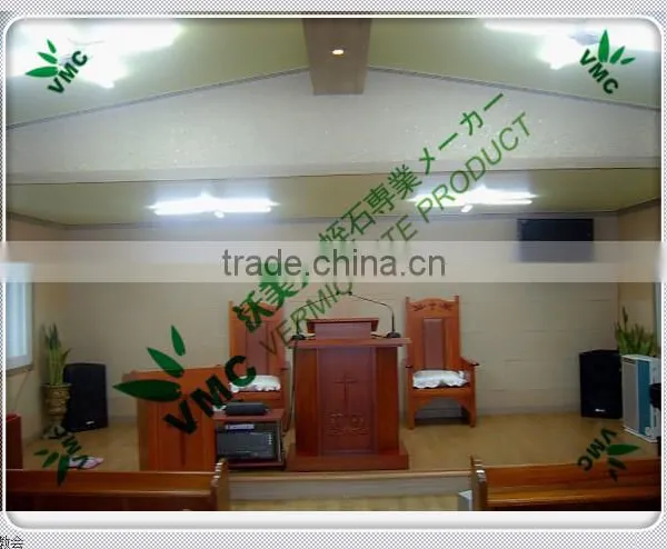 Expanded Vermiculite Board Heat Insulation Panel for Indoor Partition photo-2