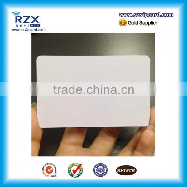 Custom Thin CR80 125KHz PVC Blank RFID Card photo-3