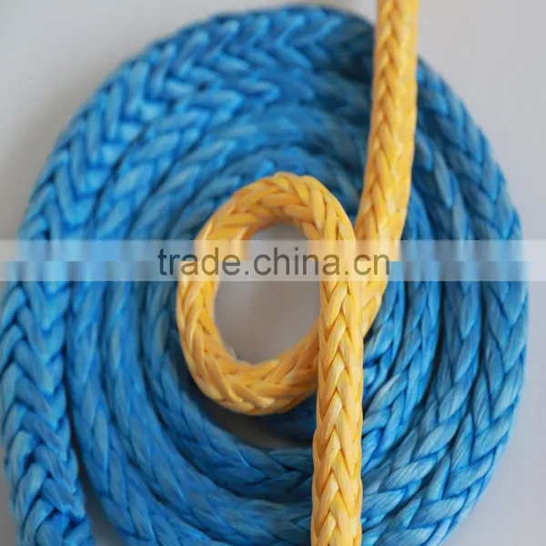 12strands Uv-resistant UHMWPE Marine Rope