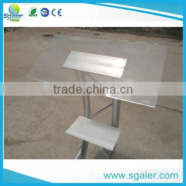 SG001 Aluminum Truss Lectern , Acrylic Lectern Podium,durable Truss Lectern
