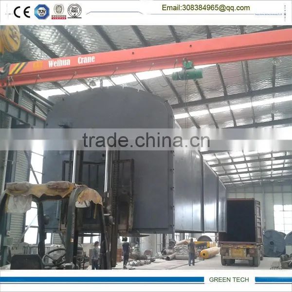 Tunnel Pyrolysis Reactor, Full Open Door Type Special Pyrolysis Plant Recycling Waste Tires To Oil Plant photo-2