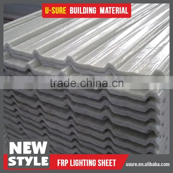 Top Quality Cheap Transpanent Skyline FRP Sheet photo-6