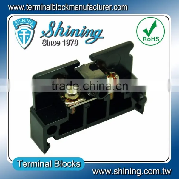 TE-Series Insulated Plastic Assembly 35mm Rail Mount Terminal Block photo-3