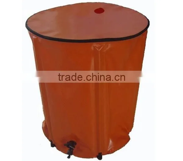 Garden Pvc Rain Water Barrel, Flexible Rainwater Barrel 250liter photo-6