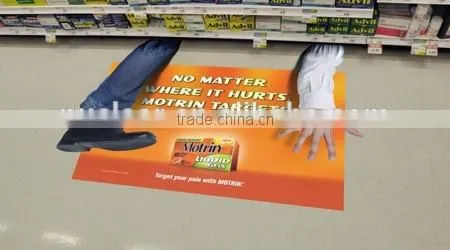 Floor Vinyl Sticker, Advertising Printing Floor Self Adhesive Vinyl photo-5