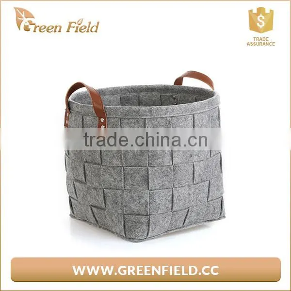 Durable Felt Storage Basket Eco-friendly Felt Storage Basket photo-2