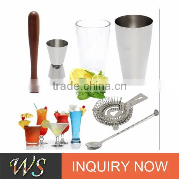 2017 Famous High Quality and Popular Cocktail Shaker Strainer Set photo-4
