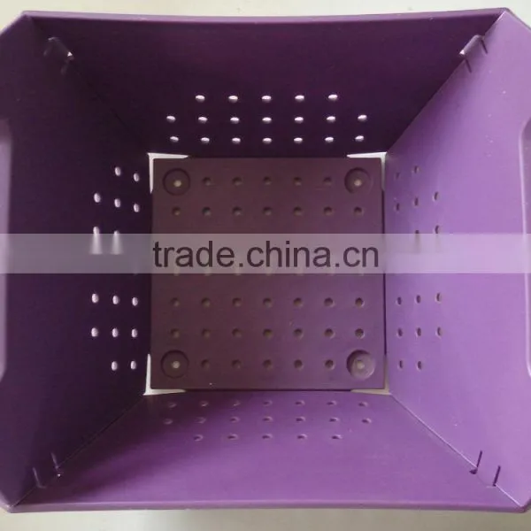 2016 Hot Sales PP Plastic Colorful Foldable Household Colander photo-6