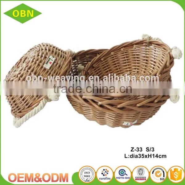 Home Sundries Storage Basket Craft Decorative Willow Baskets photo-2