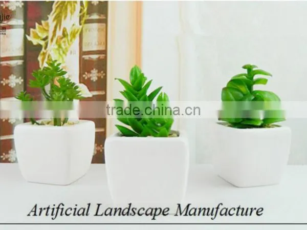 Artificial Green Mini Plants for Office Decoration photo-6