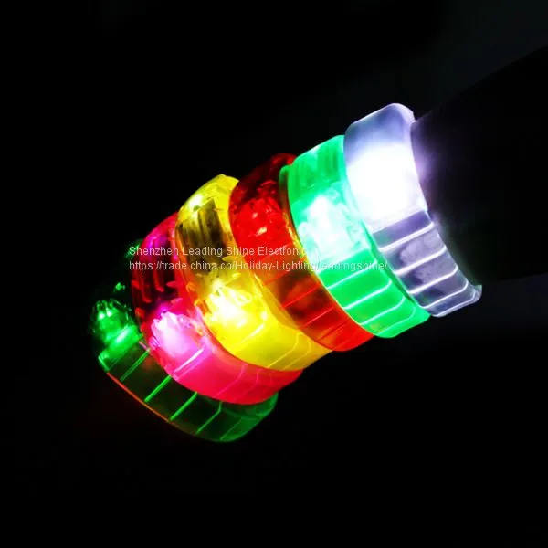 LED Flashing New Products Wholesale Festival Custom Party Wristbands photo-4