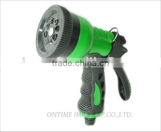 8-Way Plastic Hose Nozzle