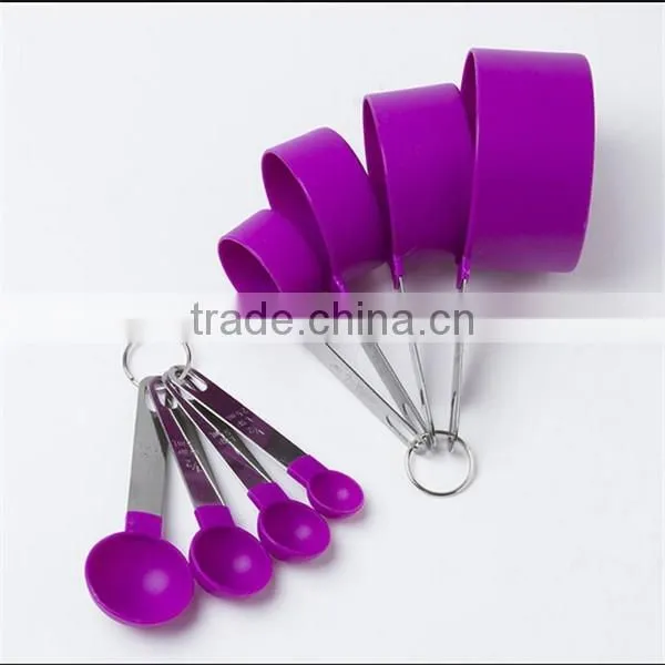 Best Purple Mini 1/2 Cup Plastic Measuring Scoop for Flour Cosmetic Coffee Bean, OEM Plastic Measuring Scoop/spoon Manufacturer photo-4