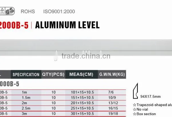 Aluminium Spirit Level AUTO Level photo-2