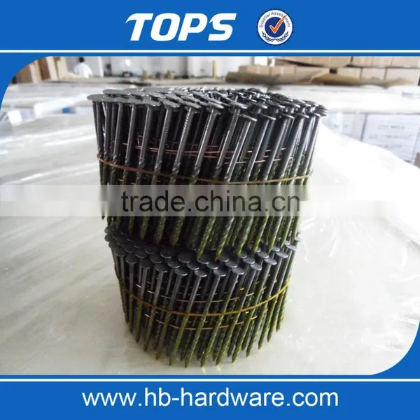 Galvanized Twisted/Ring Shank Coil Nails photo-4