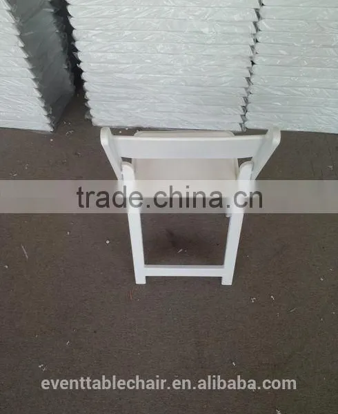 Outdoor Plastic Chair Resin Folding Chair for Wedding Rental photo-4