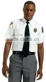 OEM Custom Logo Men's Security Guard Uniform Shirts photo-5