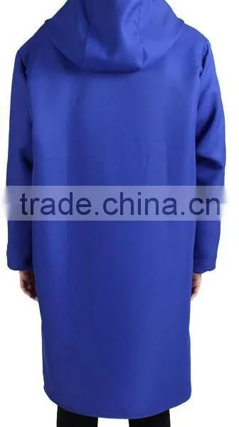 Antistatic Acid Resistant Long Lab Coat Hooded Long Gown photo-2