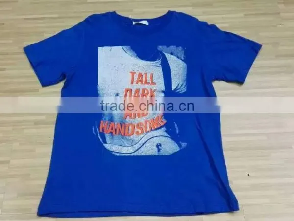 Garments Stocklot Cheap Price Comfortable Boy's Short Sleeve T-shirts Stock Clearance Sale photo-3