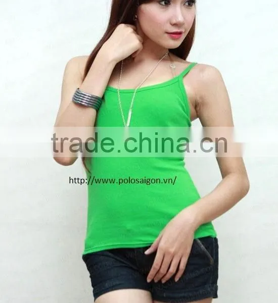 Wholesale Women Tank Top, 100% Cotton photo-3