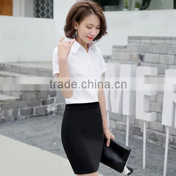 New Design Factory Price Multi Colour Chantilly Official Shirt for Ladies photo-3
