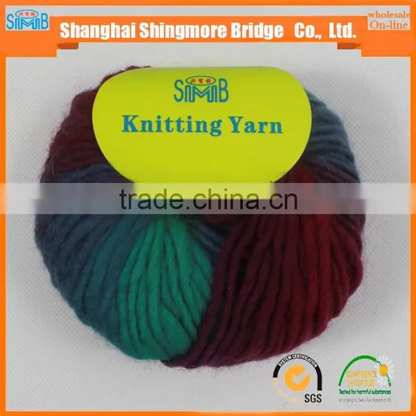 Cheap Wholesale Oke Tex Quality 100 Wool Scarf Yarn for Hand Knitting From China photo-4