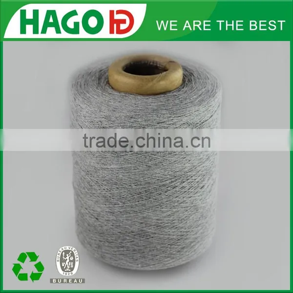 Cheap Recycled Cotton Working Glove Knitted Yarn, Cotton Yarn Dyed Shirt Grey Fabric,indigo Dyed Yarn photo-2