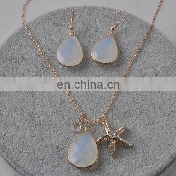 Bridesmaid Necklace and Earring Jewelry Set Wedding Jewelry Set