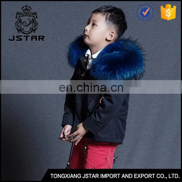 Fur Hood Down Parka Jacket,winter Coat Fur Hood for Child photo-5