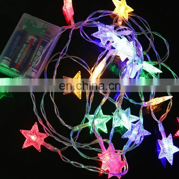 Star Batteries LED String Fairy Christmas Light / Small Battery Operated LED Light / LED Christmas Star String Lights photo-2