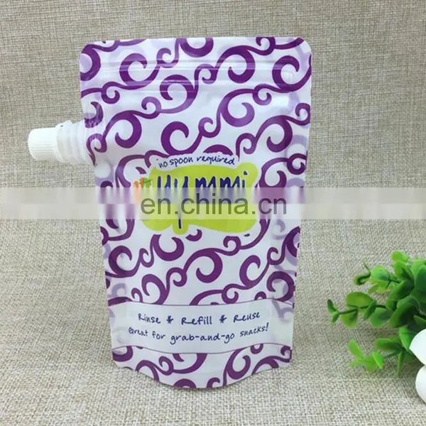 China Factory Wholesale Stand up Pouch With Spout/food Spout Pouch photo-3